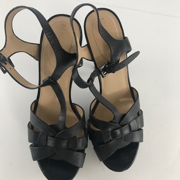Michael heels shoes size 8 upper leather - Picture 3 of 7